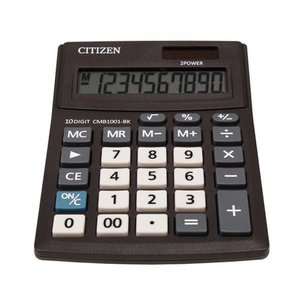 urządzenia biurowe 4 alibiuro.pl Kalkulator biurowy CITIZEN CMB1001 BK Business Line 10 cyfrowy 137x102mm czarny 29