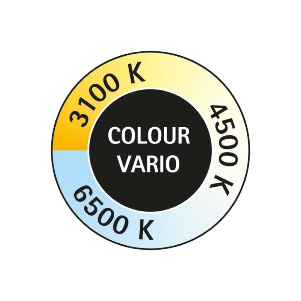 urządzenia elektryczne 4 alibiuro.pl Lampka LED na biurko MAULpulse Colour Vario 7W ze ściemniaczem srebrno czarna 36