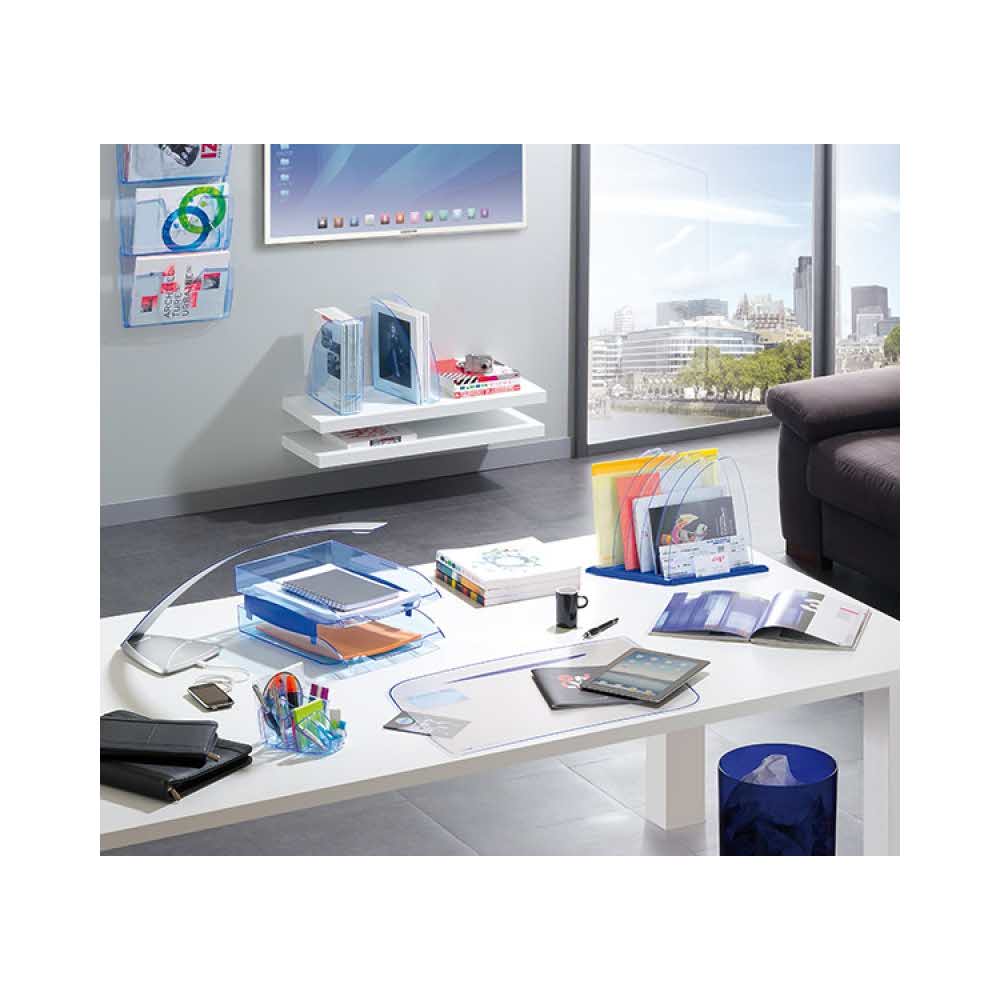 urządzenia elektryczne 4 alibiuro.pl Lampka na biurko CEP CLED 600 9 5W ze ściemniaczem i portem USB srebrno niebieska 28