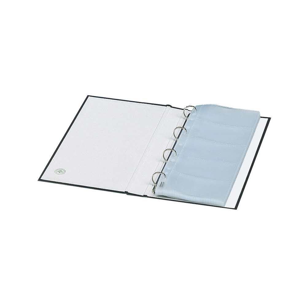 wizytownik książkowy 4 alibiuro.pl Wizytownik ringowy DONAU na 500 wizytówek z indeksem czerwony 39