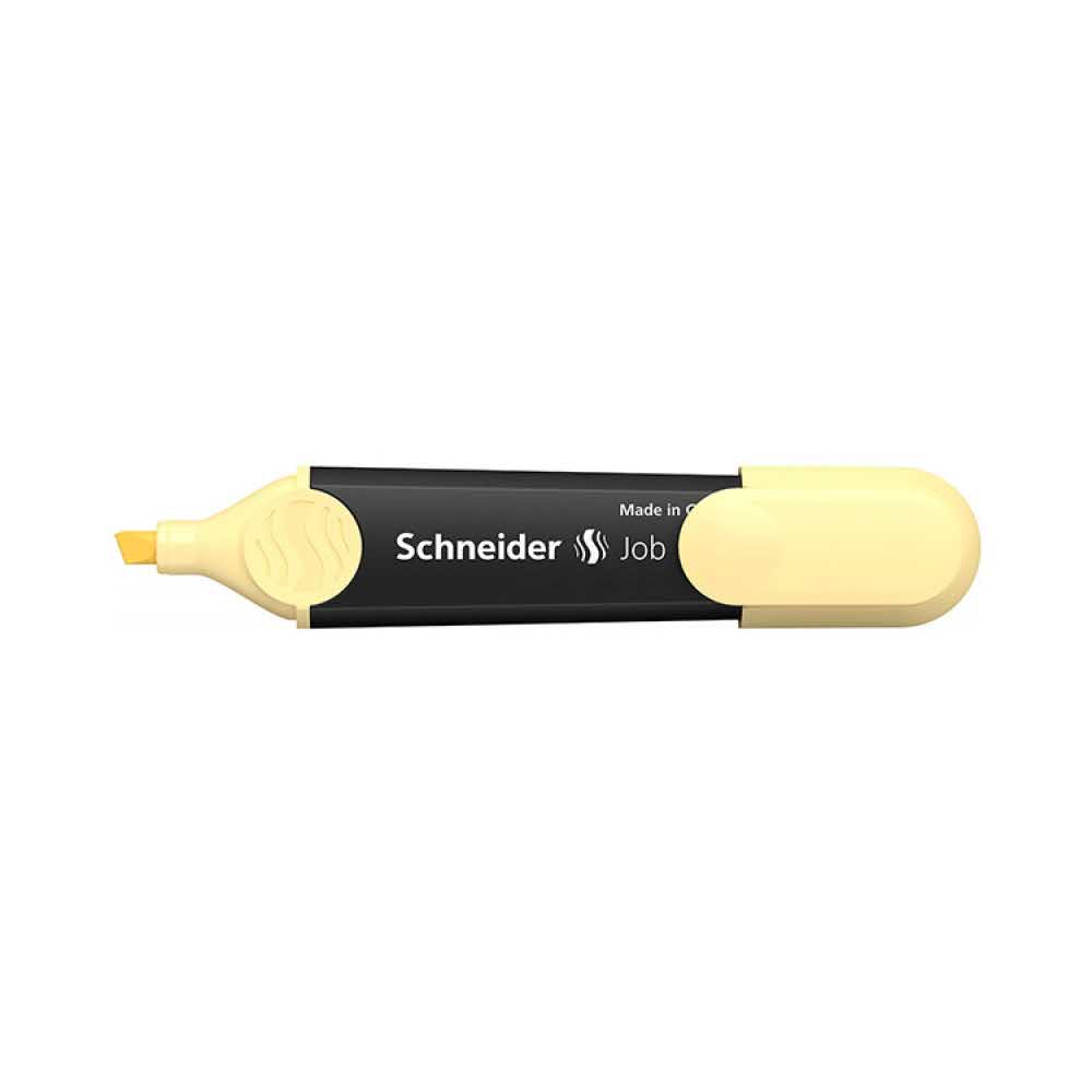 zakreślacze biurowe 4 alibiuro.pl Zakreślacz SCHNEIDER Job Pastel 1 5mm waniliowy 83