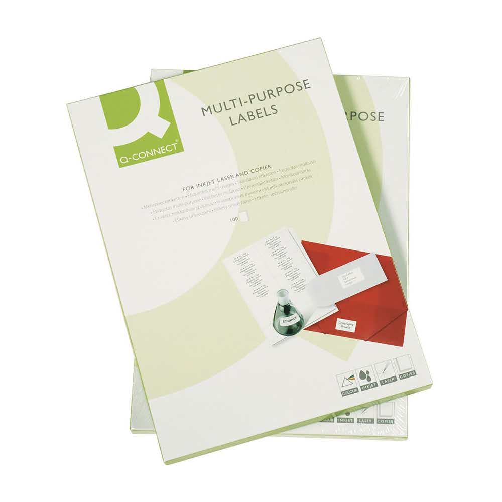 zakładka indeksująca 4 alibiuro.pl Etykiety uniwersalne Q CONNECT 70x50 8mm prostokątne białe 100 ark. 84