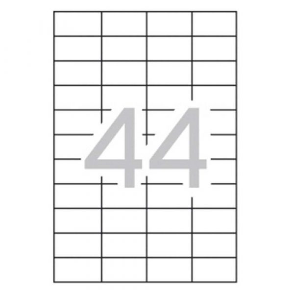 zakładki indeksujące 4 alibiuro.pl Etykiety uniwersalne APLI 48 5x25 4mm prostokątne białe 10 ark. 40
