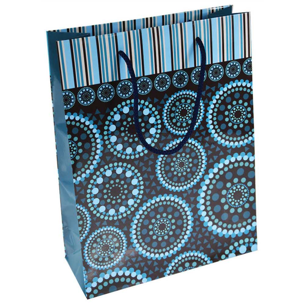 zestaw kreatywny 4 alibiuro.pl Torebka na prezenty OFFICE PRODUCTS laminowana 24x10x32cm całoroczna mix wzorów 9