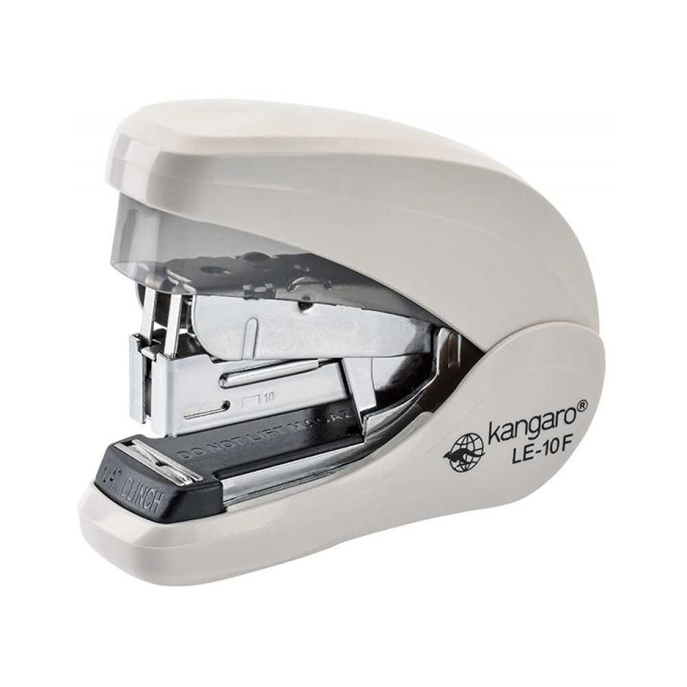 zszywacz biurowy 4 alibiuro.pl Zszywacz KANGARO LE 10F zszywa do 20 kartek beżowy 62
