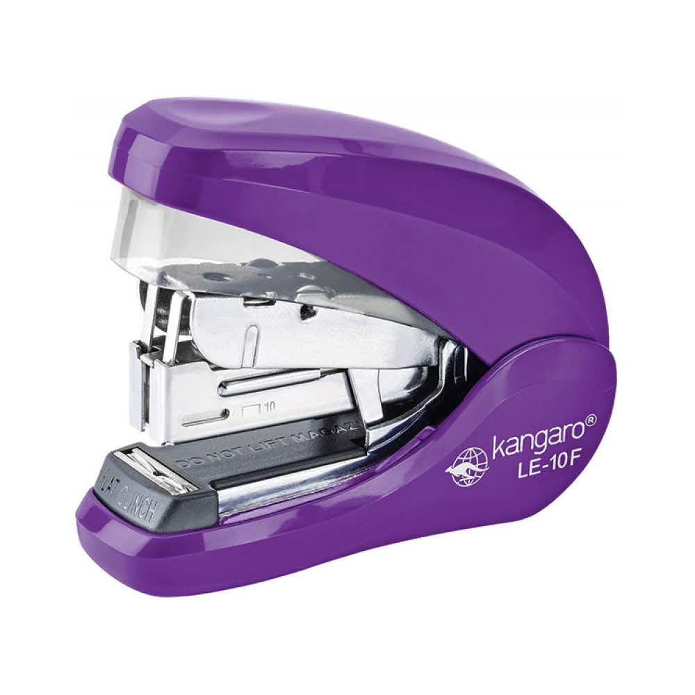 zszywacz biurowy 4 alibiuro.pl Zszywacz KANGARO LE 10F zszywa do 20 kartek fioletowy 36