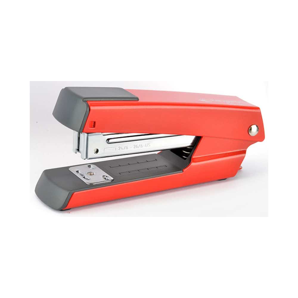 zszywacze biurowe 4 alibiuro.pl Zszywacz KANGARO DS 35 zszywa do 30 kartek metalowy w pudełku PP czerwony 57