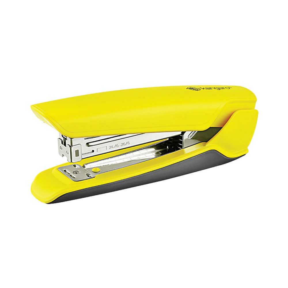 zszywacze biurowe 4 alibiuro.pl Zszywacz KANGARO Nowa 335 S zszywa do 30 kartek plastikowy w pudełku PP żółty 8