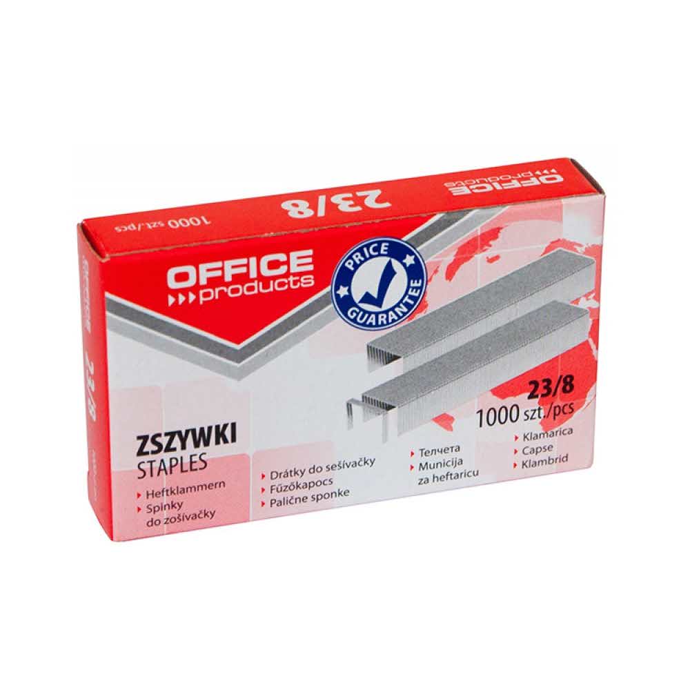zszywki 4 alibiuro.pl Zszywki OFFICE PRODUCTS 23 8 1000szt. 53