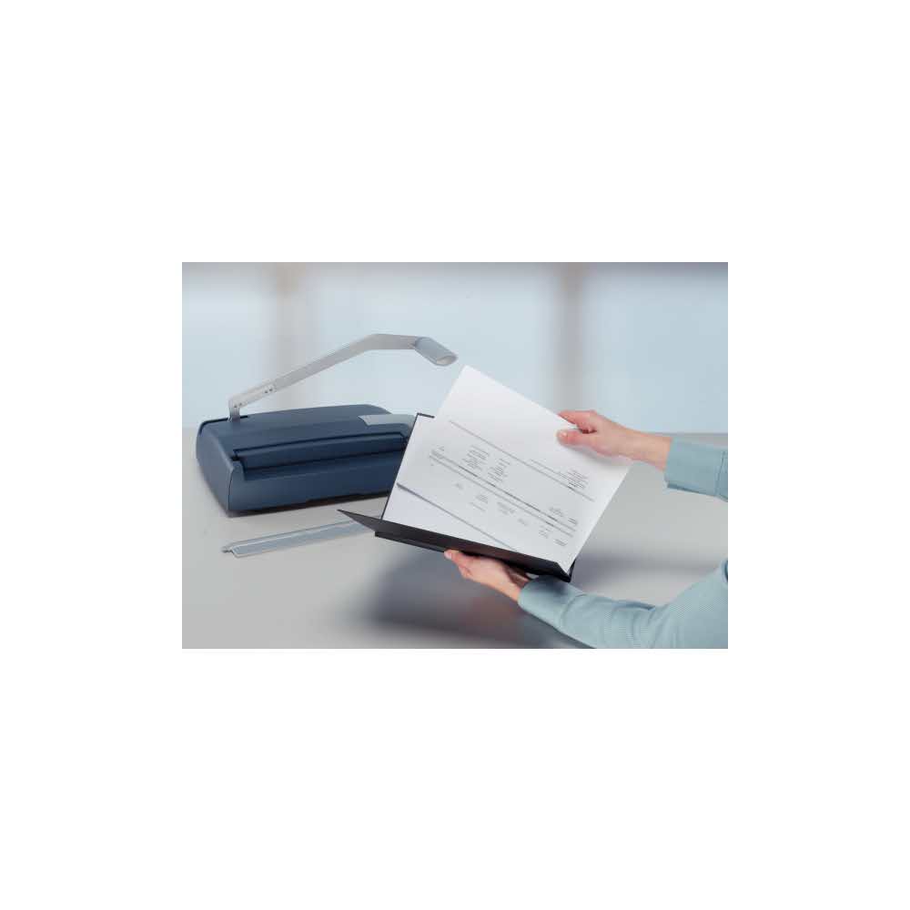 akcesoria biurowe 5 alibiuro.pl De binder do bindownicy impressBIND 140 srebrny 83