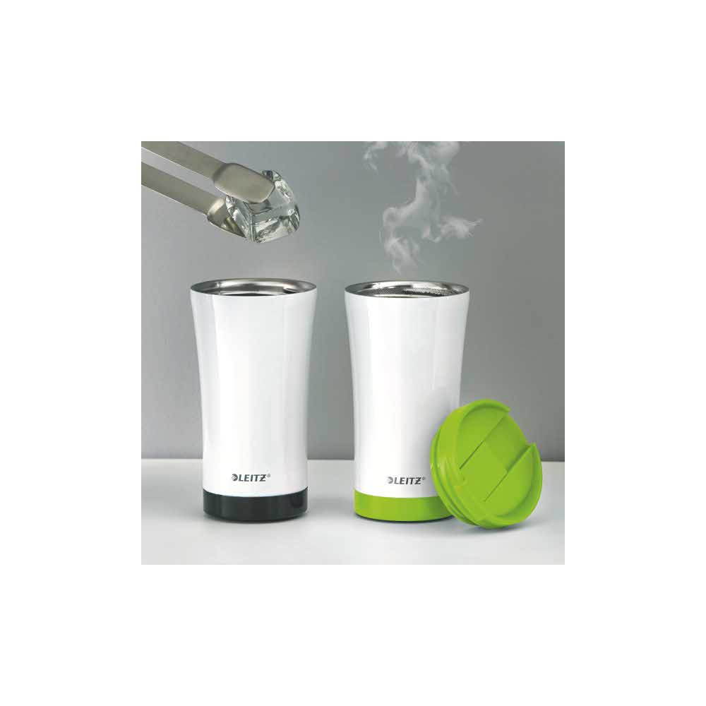 akcesoria biurowe 5 alibiuro.pl Kubek podróżny Leitz WOW zielony 70