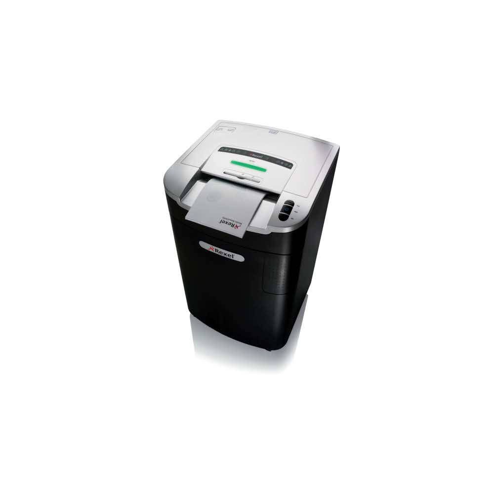 akcesoria biurowe 5 alibiuro.pl Niszczarka Rexel Mercury RLS32 z funkcją zapobiegania zacięciom czarny 6