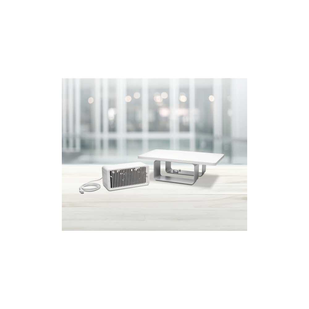 akcesoria biurowe 5 alibiuro.pl Podstawka Kensington CoolView pod monitor z wentylatorem biały 6