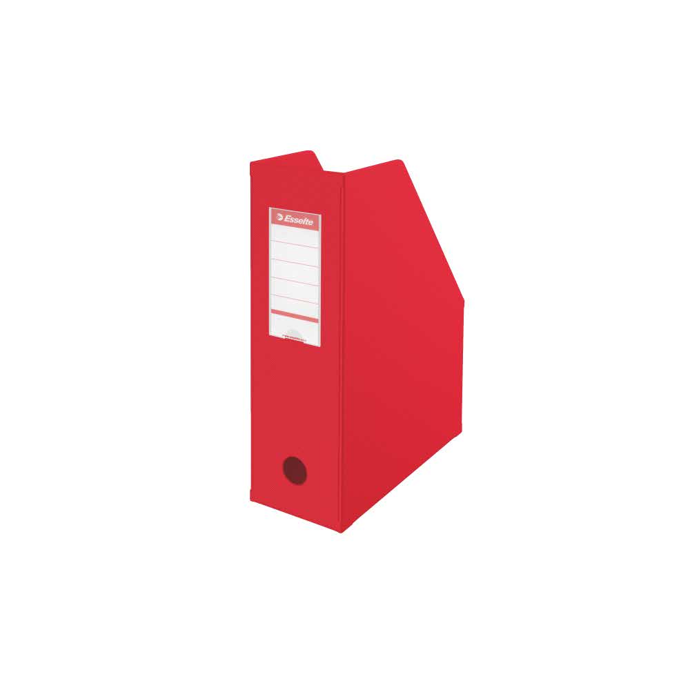 akcesoria biurowe 5 alibiuro.pl Pojemnik na czasopisma Esselte składany vivida czerwony 82