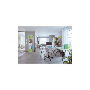 akcesoria biurowe 5 alibiuro.pl Pojemnik z szufladami Leitz Click Store WOW 4 szuflady niebieski 3