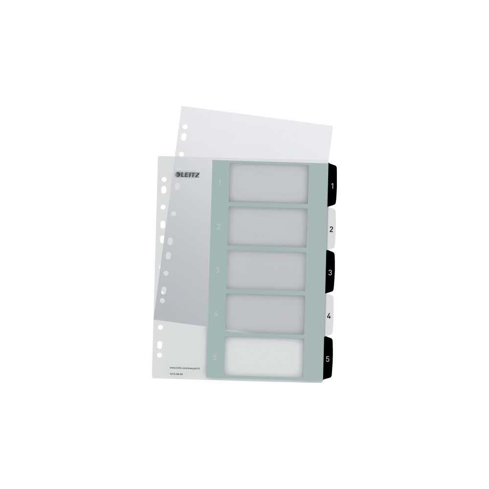 akcesoria biurowe 5 alibiuro.pl Przekładki Leitz WOW z możliwością nadrukowania tekstu PP ekstraszerokie wielobarwny 68