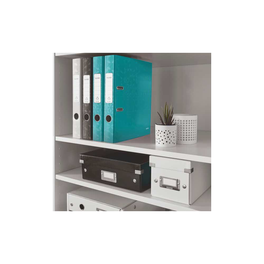akcesoria biurowe 5 alibiuro.pl Segregator Leitz 180 WOW laminowany turkusowy 14