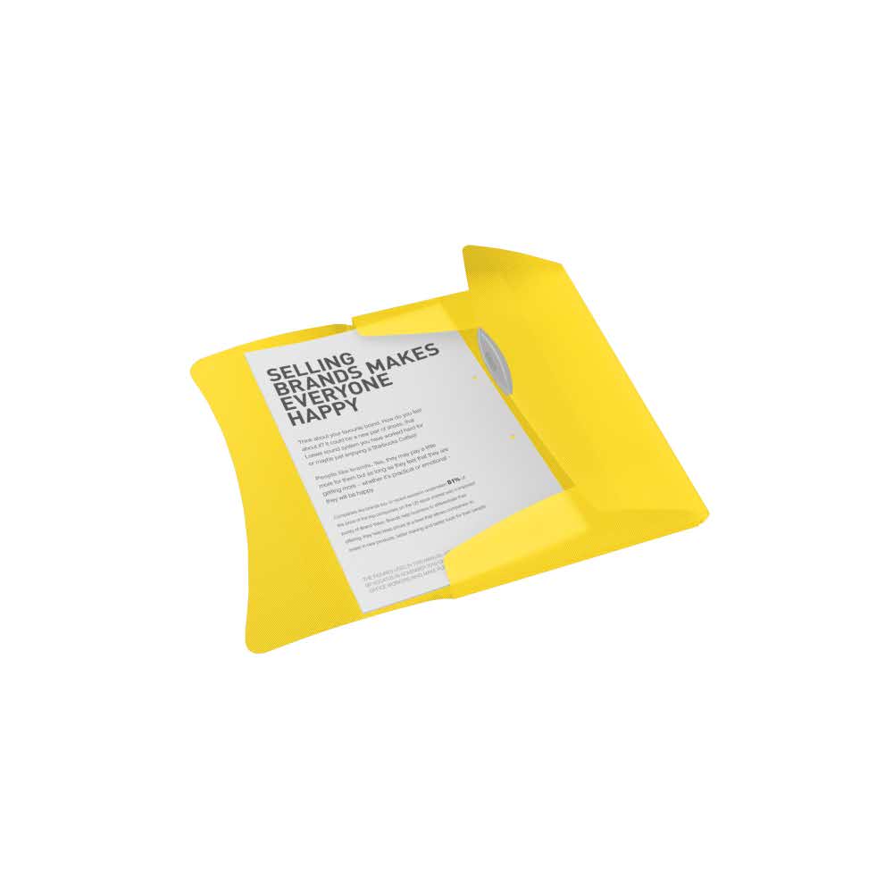 akcesoria biurowe 5 alibiuro.pl Teczka z gumką Esselte VIVIDA 15 mm vivida żółty 4