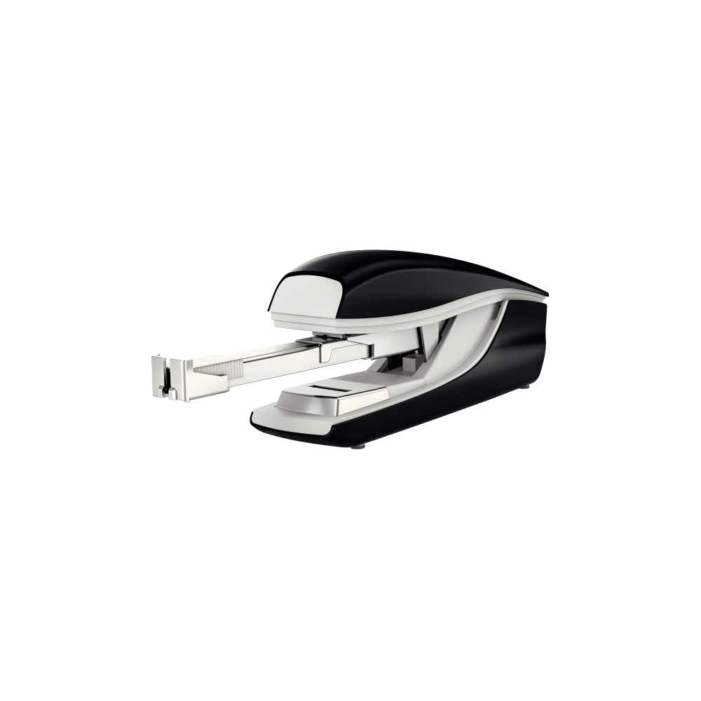 akcesoria biurowe 5 alibiuro.pl Zszywacz Flat Clinch duży metalowy Leitz NeXXt niebieski 35