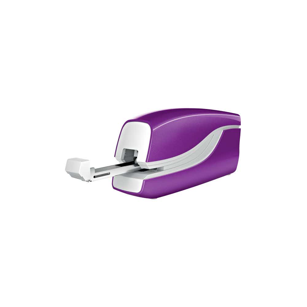 akcesoria biurowe 5 alibiuro.pl Zszywacz elektryczny Leitz NeXXt WOW fioletowy 64
