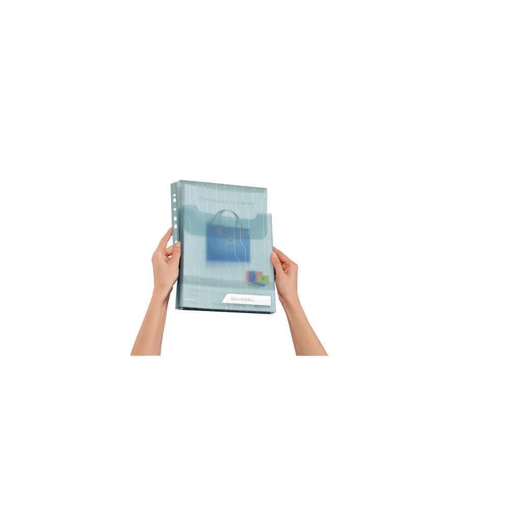 artykuły biurowe 5 alibiuro.pl Folder poszerzany Leitz CombiFile niebieski 27