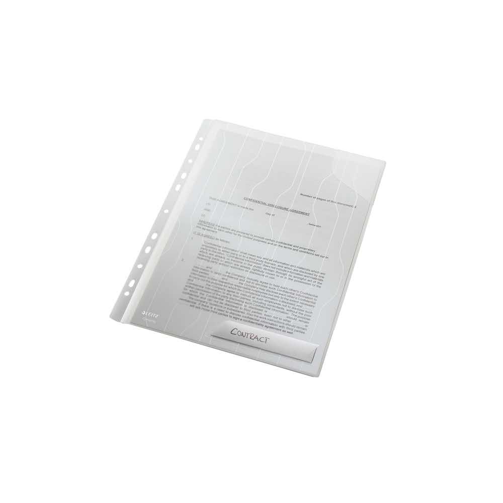 artykuły biurowe 5 alibiuro.pl Folder usztywniony Leitz CombiFile przezroczysty 61