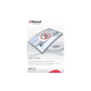 artykuły biurowe 5 alibiuro.pl Folie samoprzylepne Rexel do oznakowania zewnętrznego przezroczysty 94
