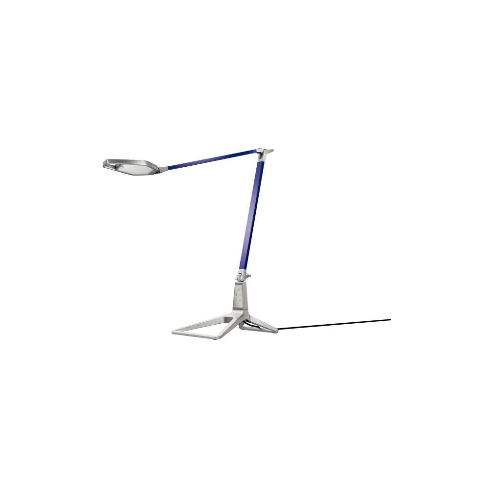 artykuły biurowe 5 alibiuro.pl Lampa na biurko Leitz Style Smart LED tytanowy błękit 91