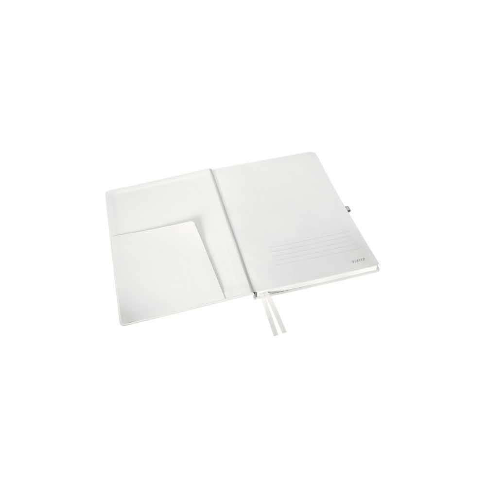 artykuły biurowe 5 alibiuro.pl Notatnik Leitz Style w kratkę z twardą okładką arktyczna biel 7