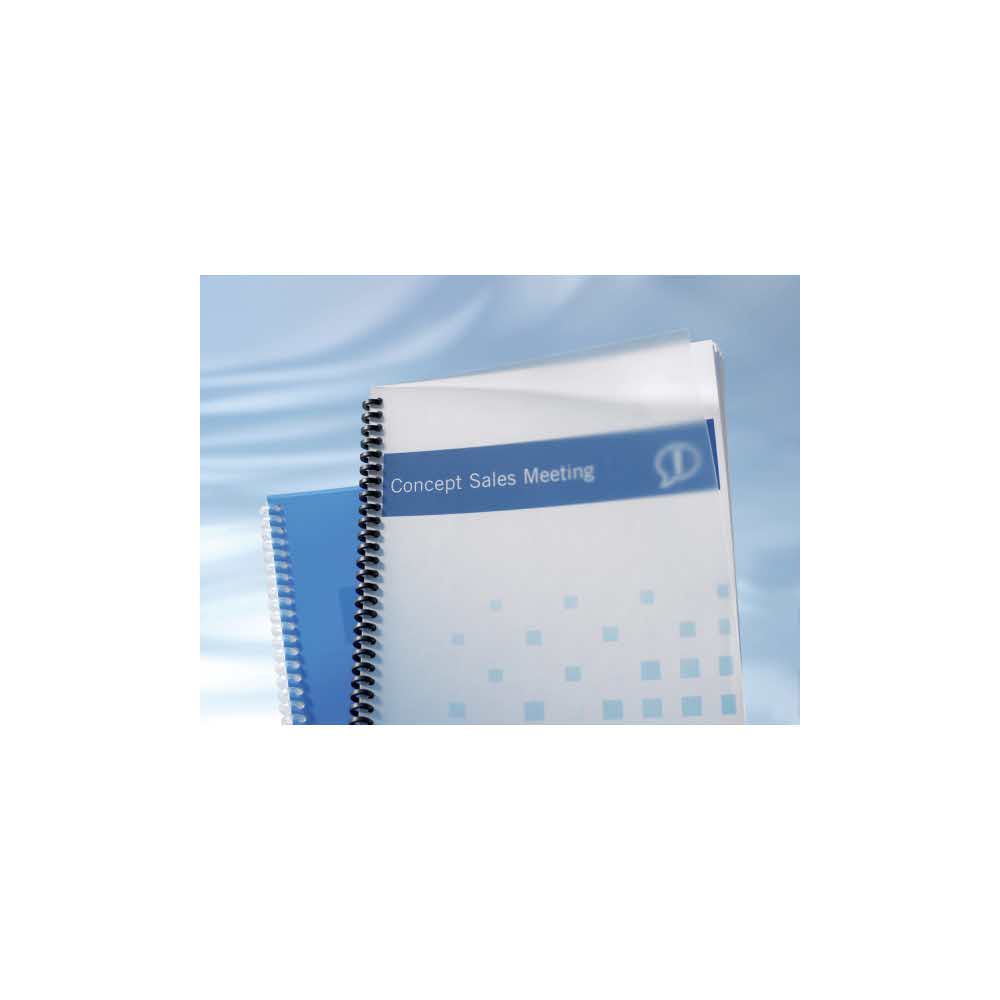 artykuły biurowe 5 alibiuro.pl Okładki do bindowania GBC PolyClearView przezroczysty matowy 34