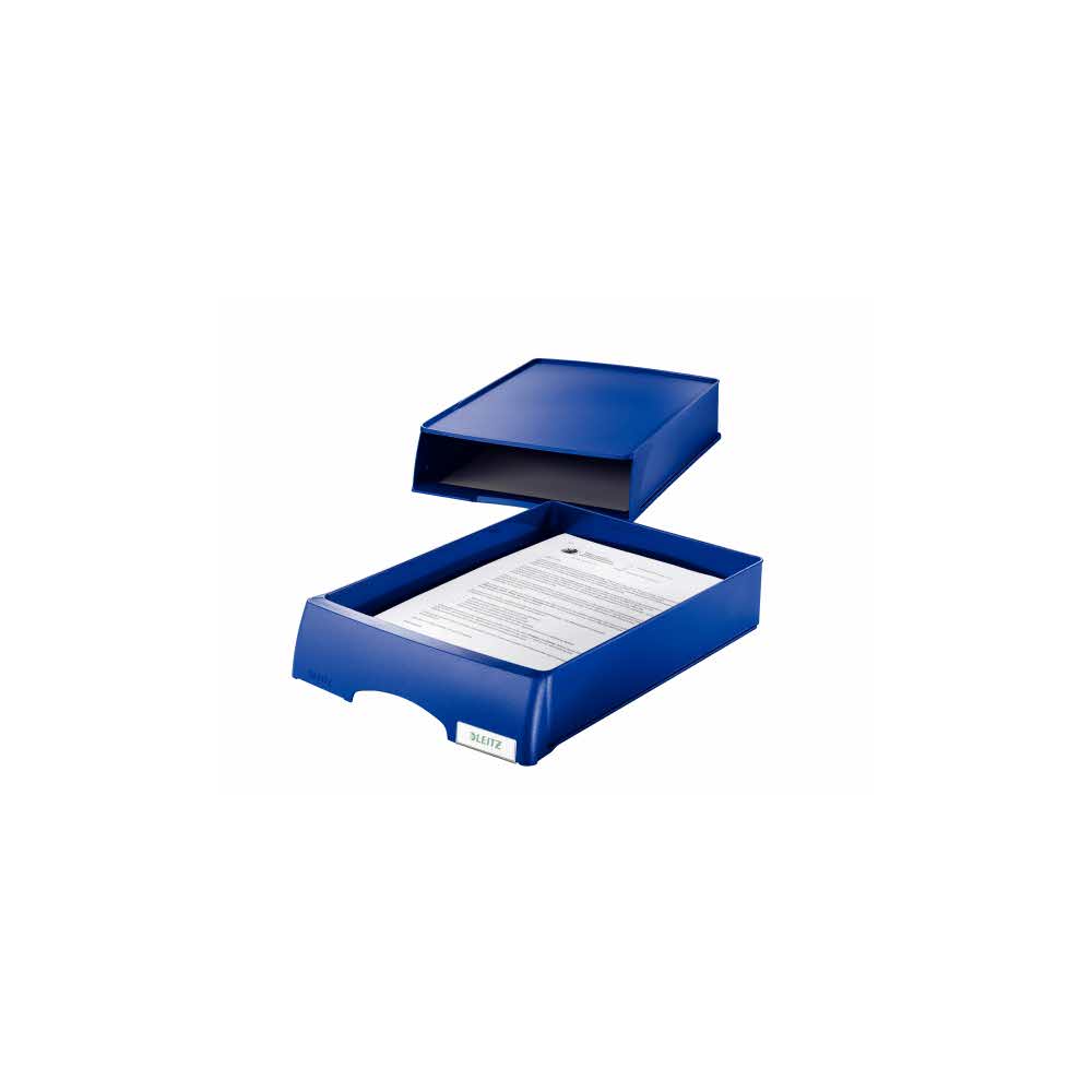 artykuły biurowe 5 alibiuro.pl Szuflada do półki na dokumenty Leitz Plus czarny 45