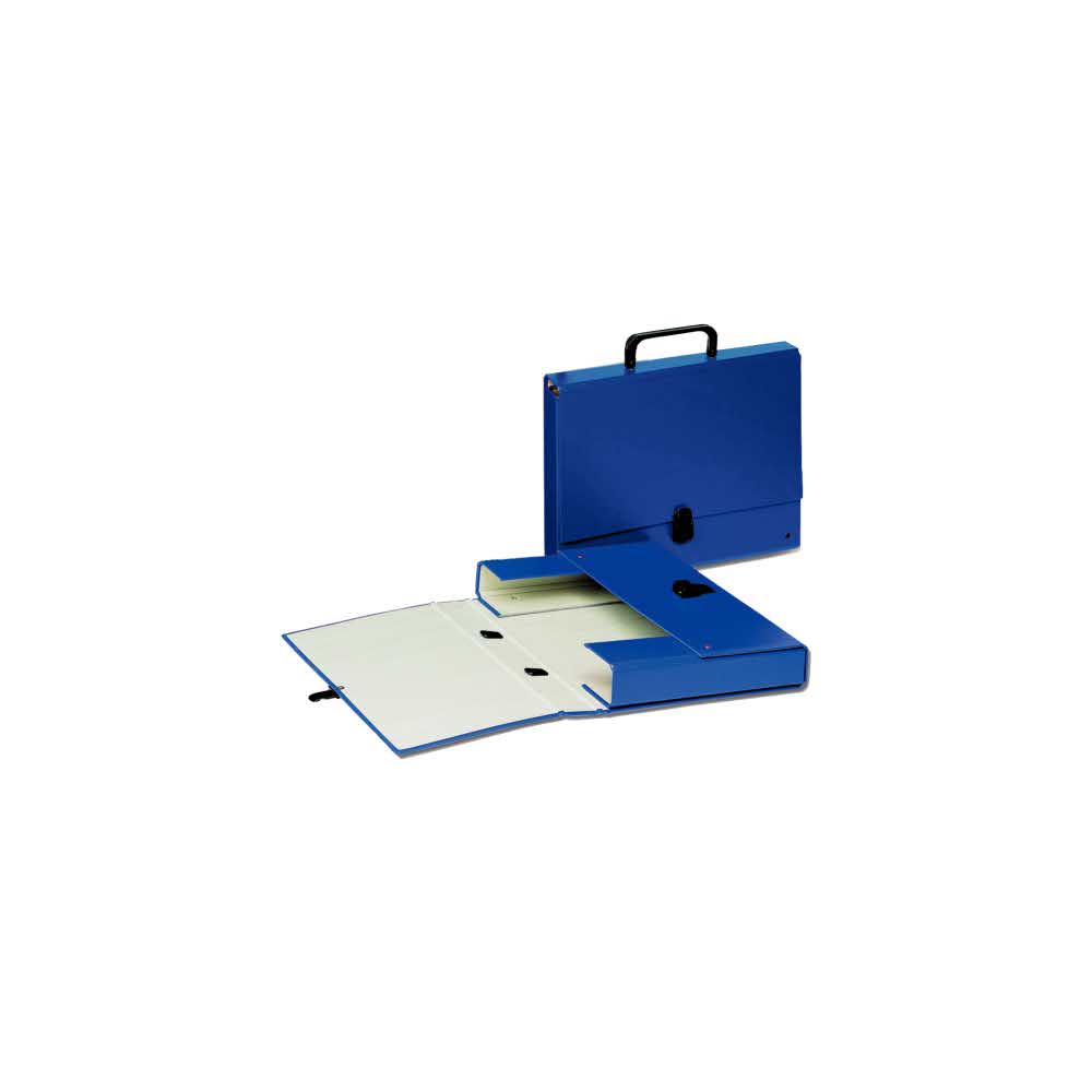 artykuły biurowe 5 alibiuro.pl Teczka tekturowa z rączką granatowy 11