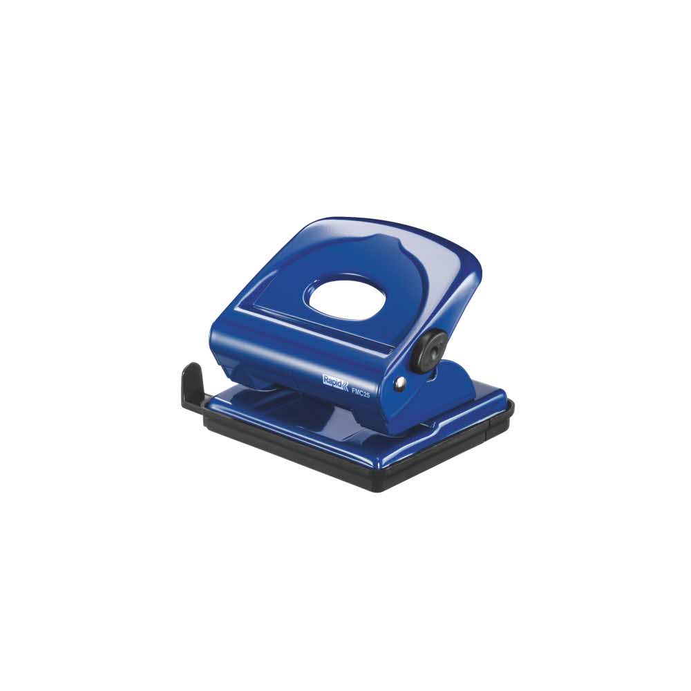 dziurkacz 5 alibiuro.pl Dziurkacz metalowy Rapid FMC25 niebieski 42