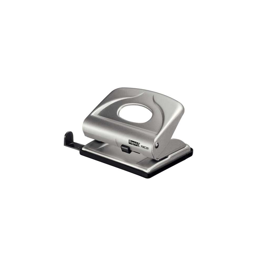 dziurkacze na biurko 5 alibiuro.pl Dziurkacz metalowy Rapid FMC20 srebrny 89
