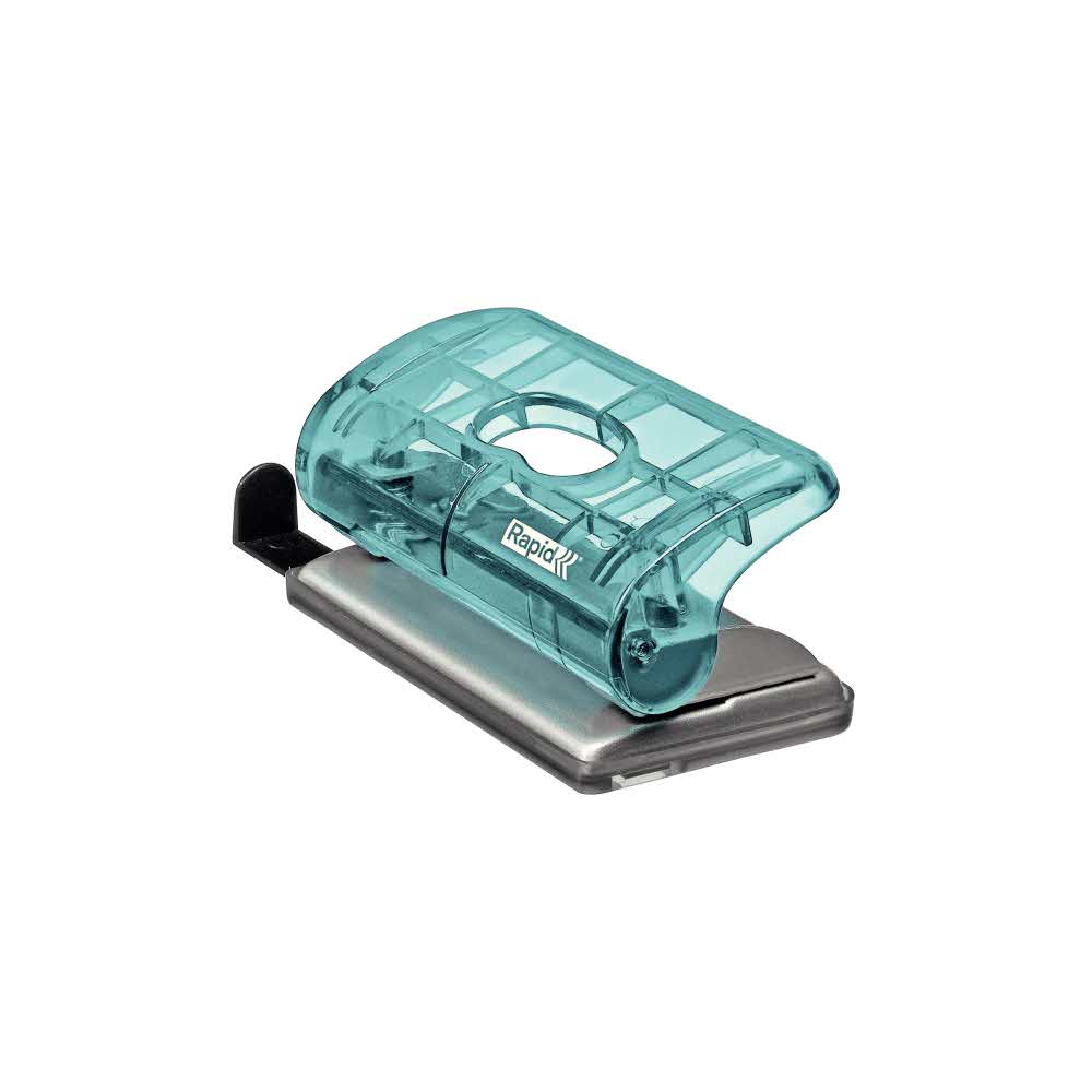 dziurkacze na biurko 5 alibiuro.pl Dziurkacz mini Rapid Colour Inch Ice FC5 niebieski 0