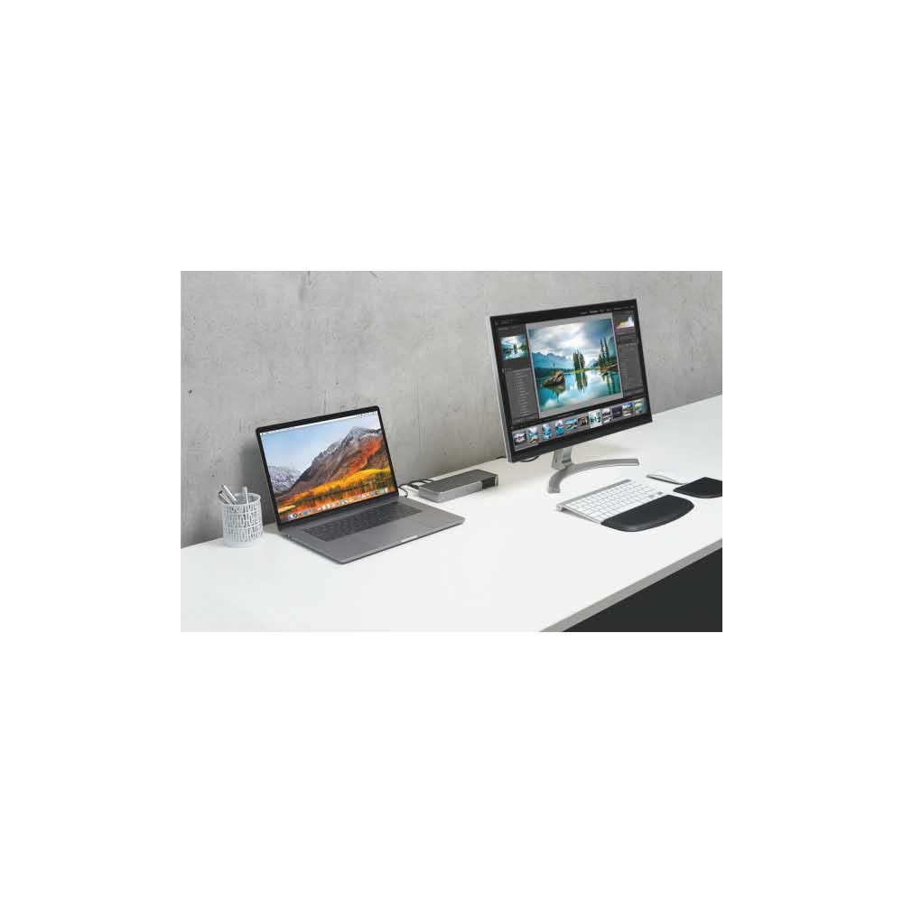 ergonomia 5 alibiuro.pl Podkładka ErgoSoft pod nadgarstek do płaskiej myszy gładzika czarny 52