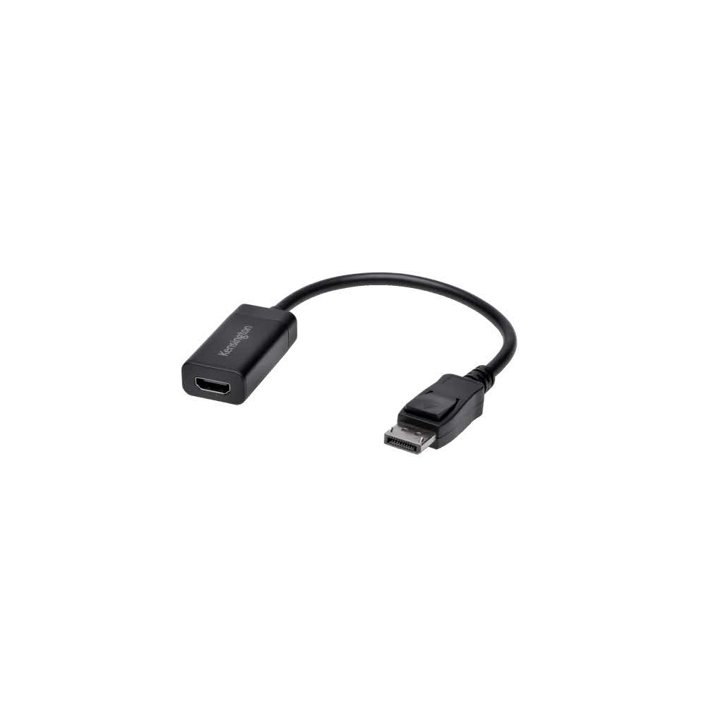 kabel monitorowy 5 alibiuro.pl Adapter Kensington VP4000 4K z DP na HDMI czarny 27