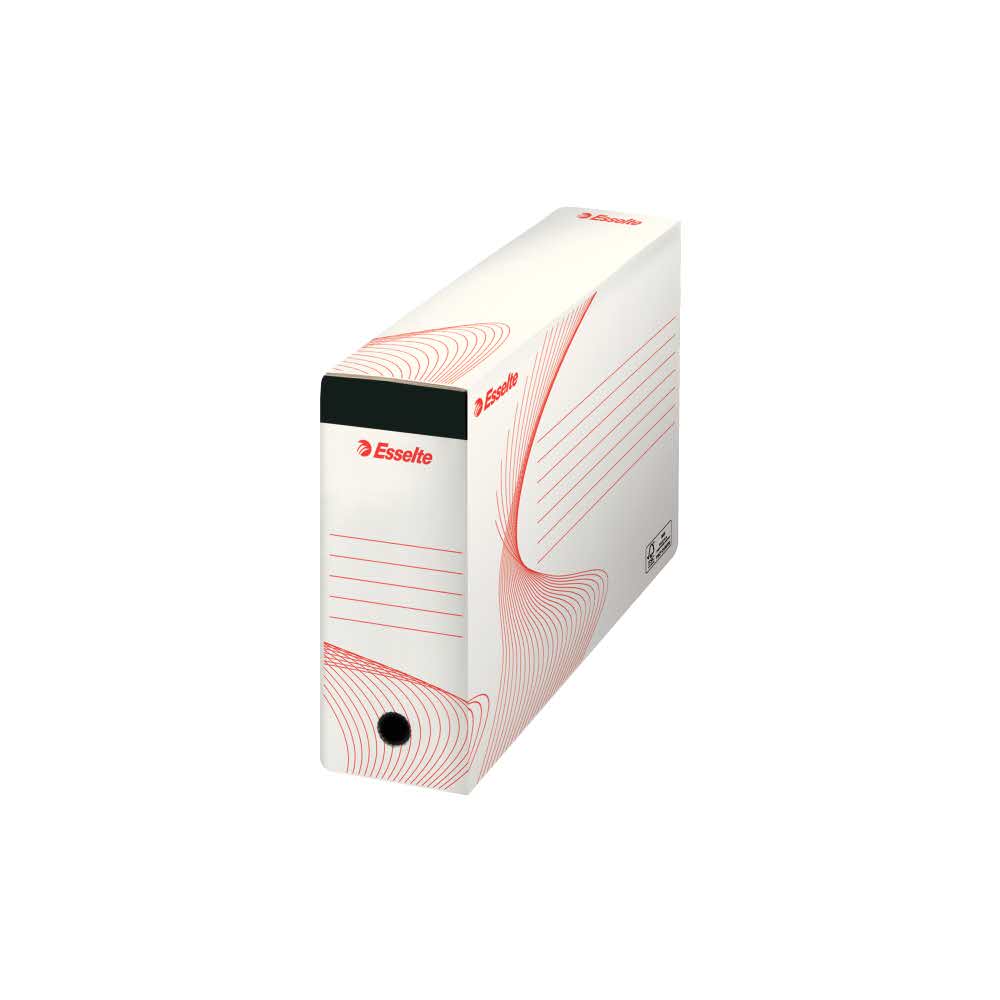 kartony 5 alibiuro.pl Pudło archiwizacyjne na teczki zawieszane Esselte biały 23