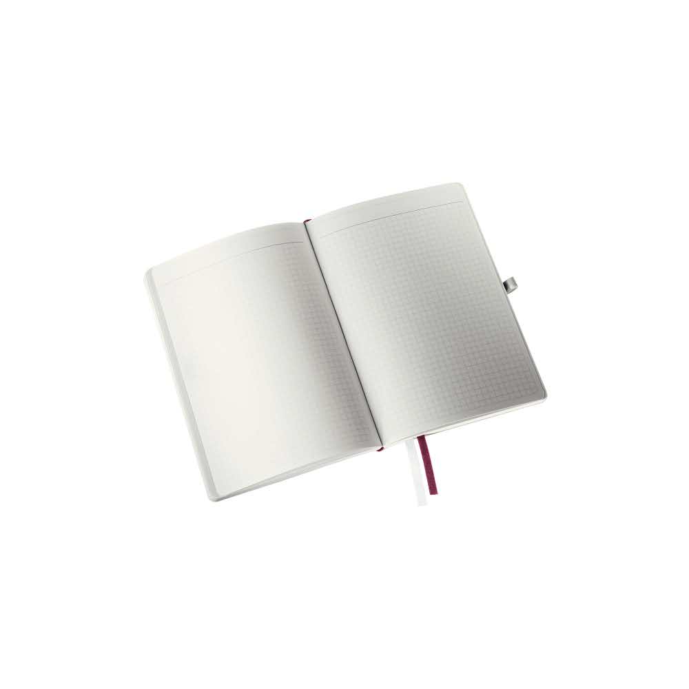 kołonotatnik 5 alibiuro.pl Notatnik Leitz Style A5 w kratkę z miękką okładką rubinowa czerwień 92