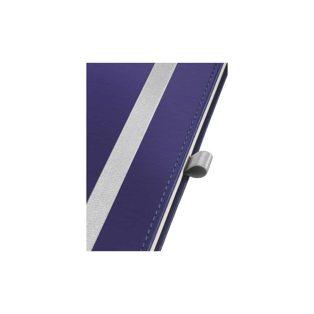 kołonotatniki 5 alibiuro.pl Notatnik Leitz Style A6 w kratkę z twardą okładką tytanowy błękit 47