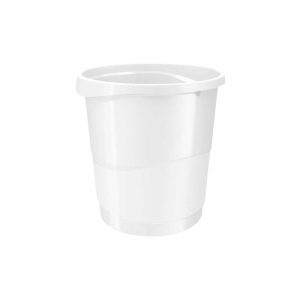 kosz samogaszący 5 alibiuro.pl Kosz na śmieci Esselte VIVIDA vivida biały 19