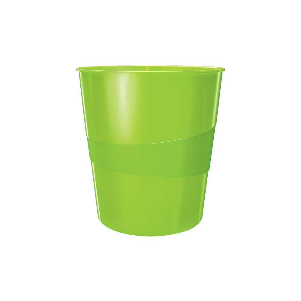 kosz uchylny 5 alibiuro.pl Kosz na śmieci Leitz WOW zielony 64