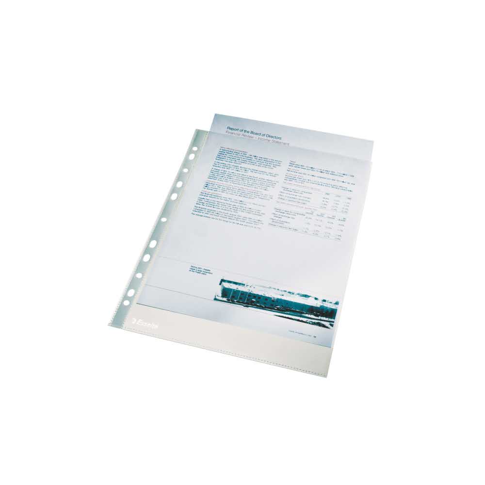 koszulki groszkowe 5 alibiuro.pl Koszulki Esselte krystaliczne przezroczysty 7