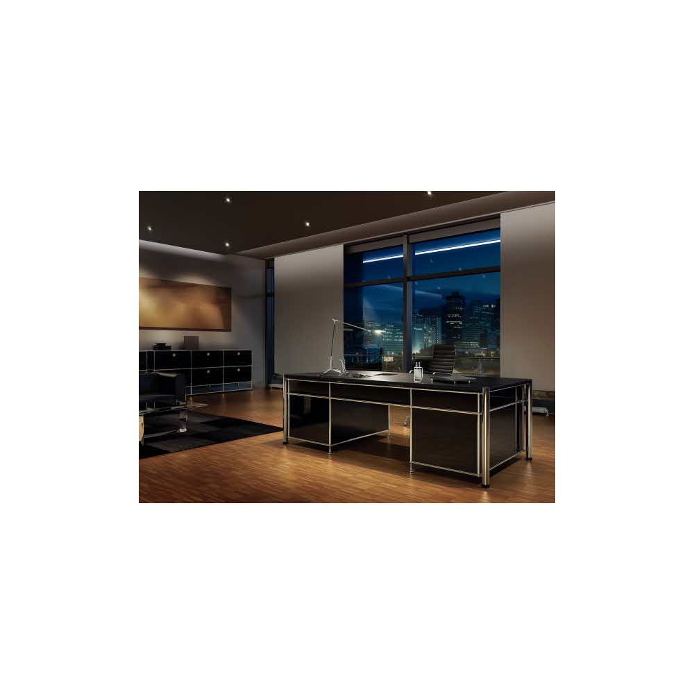 lampka LED 5 alibiuro.pl Lampa na biurko Leitz Style Smart LED satynowa czerń 43