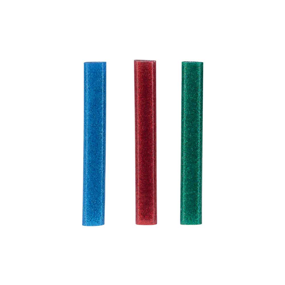 masa mocująca 5 alibiuro.pl Owalny klej do pistoletu na gorąco Rapid do materiałów wrażliwych Kolorowy z brokatem 25