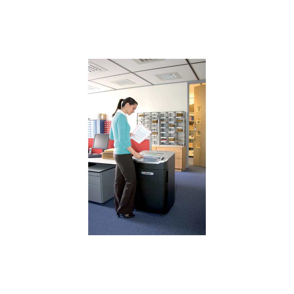 niszczarka Rexel 5 alibiuro.pl Niszczarka Rexel Mercury RLS32 z funkcją zapobiegania zacięciom czarny 63