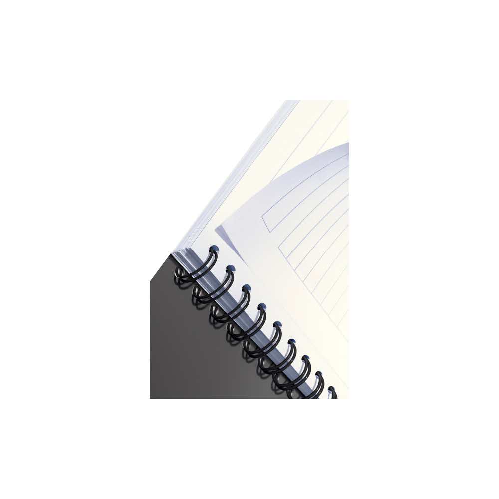 notatnik 5 alibiuro.pl Kołonotatnik Leitz Office A4 w linie z okładką PP żółty 28