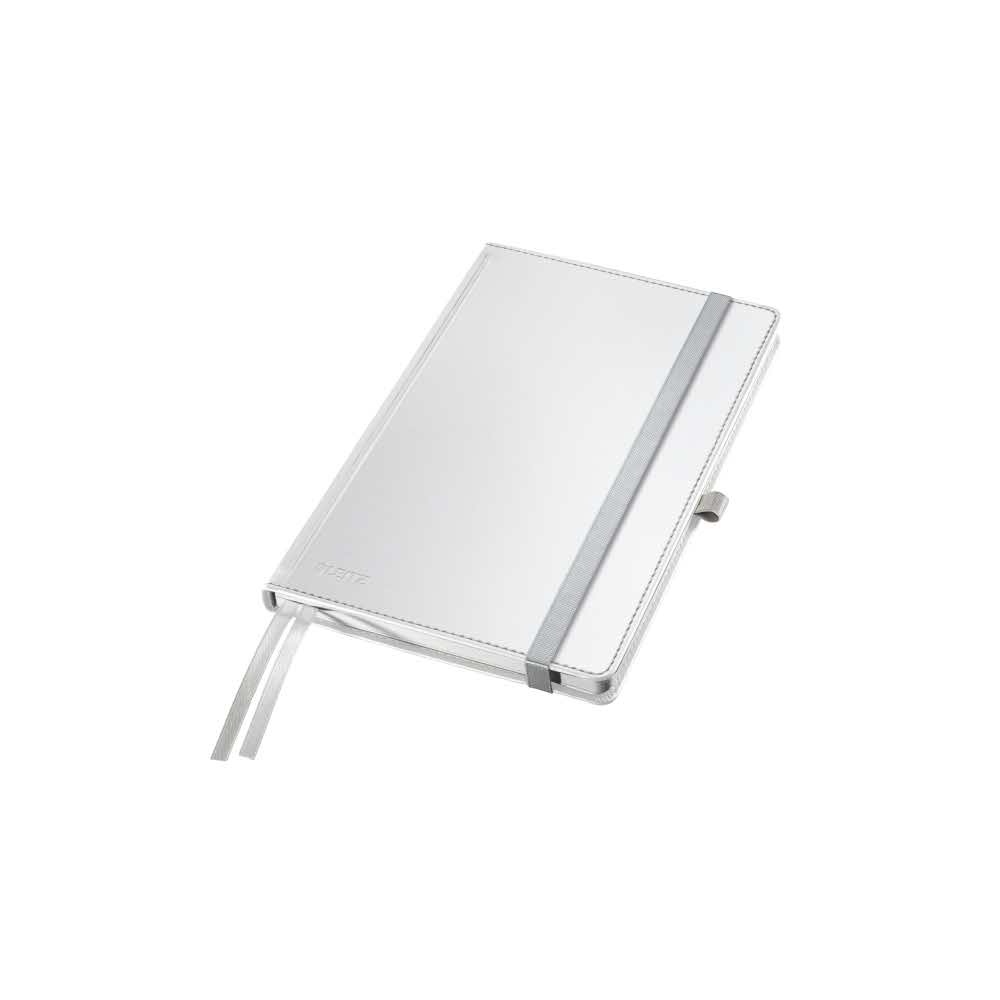 notatniki 5 alibiuro.pl Notatnik Leitz Style A5 w kratkę z twardą okładką arktyczna biel 91