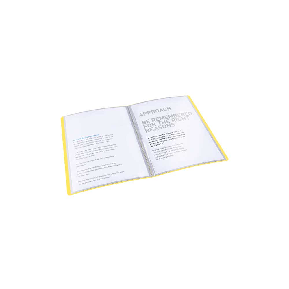 organizacja dokumentów 5 alibiuro.pl Album ofertowy Esselte VIVIDA miękki vivida żółty 71