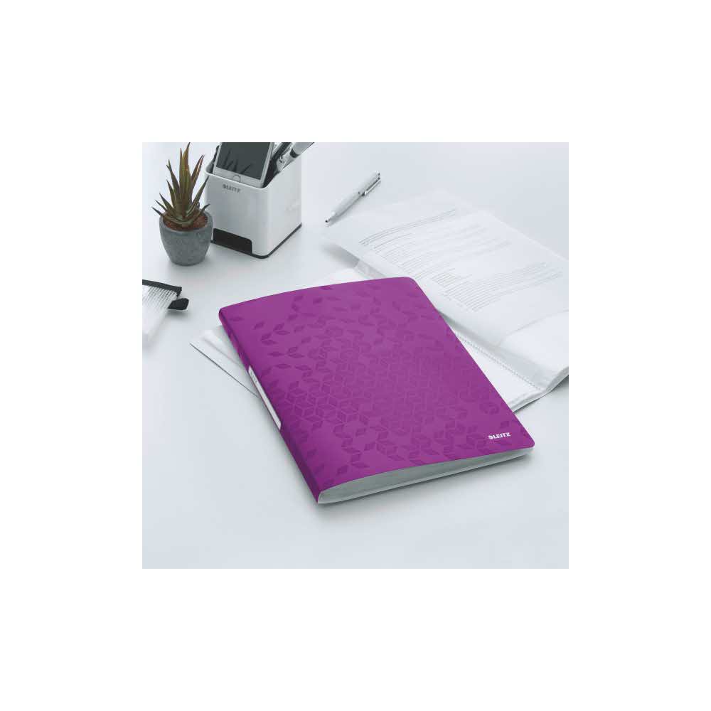organizacja dokumentów 5 alibiuro.pl Album ofertowy Leitz WOW fioletowy 76